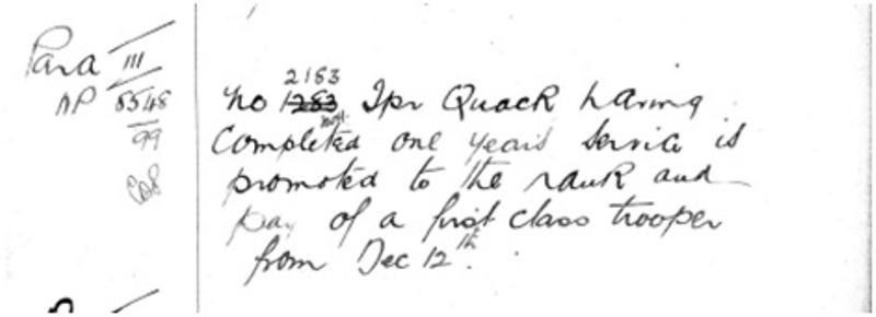 Service Record
