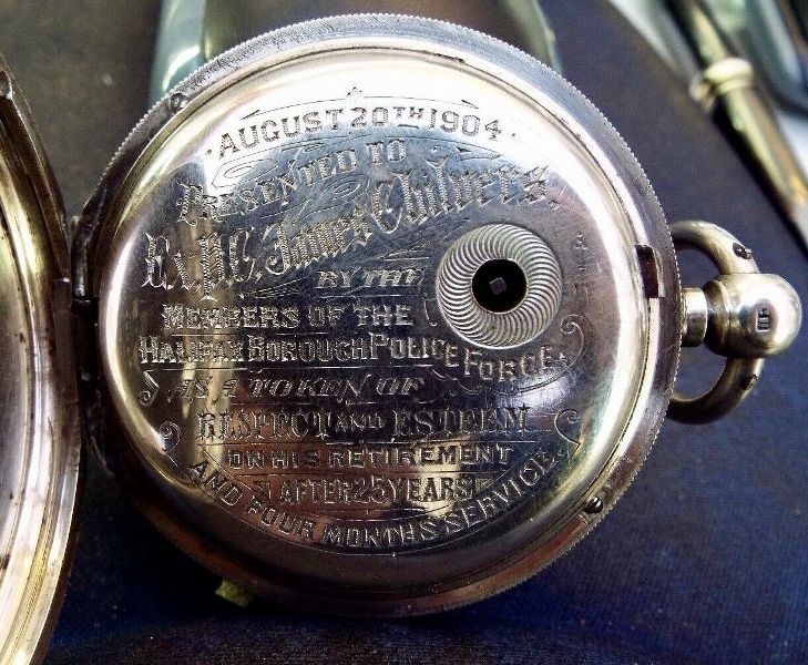 Watch inscription