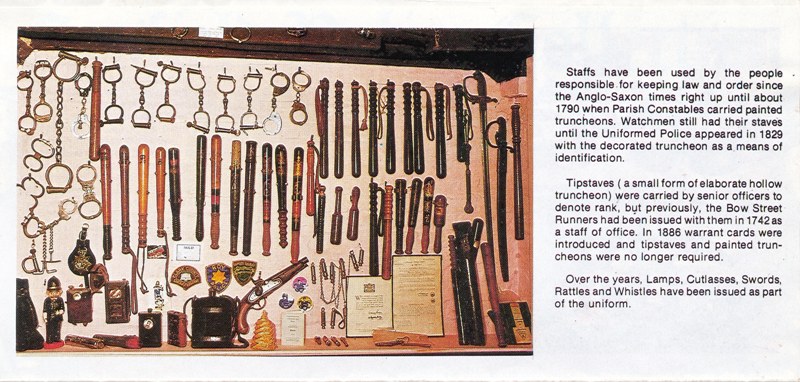 Gosfield police staffs
