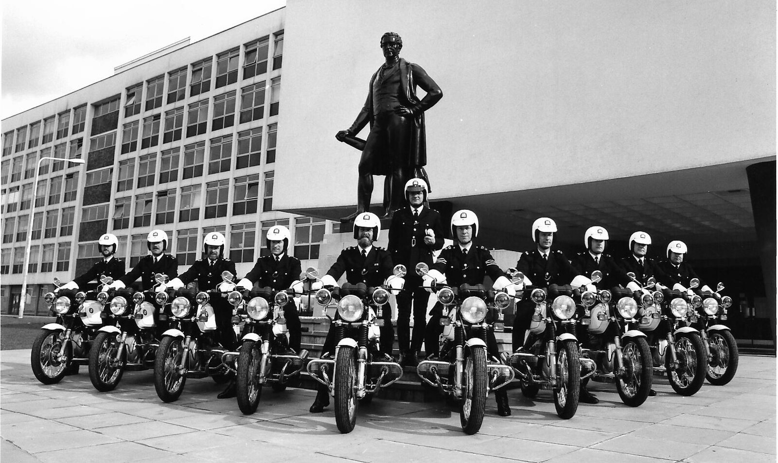 1979 BMW R80 machines at Hendon