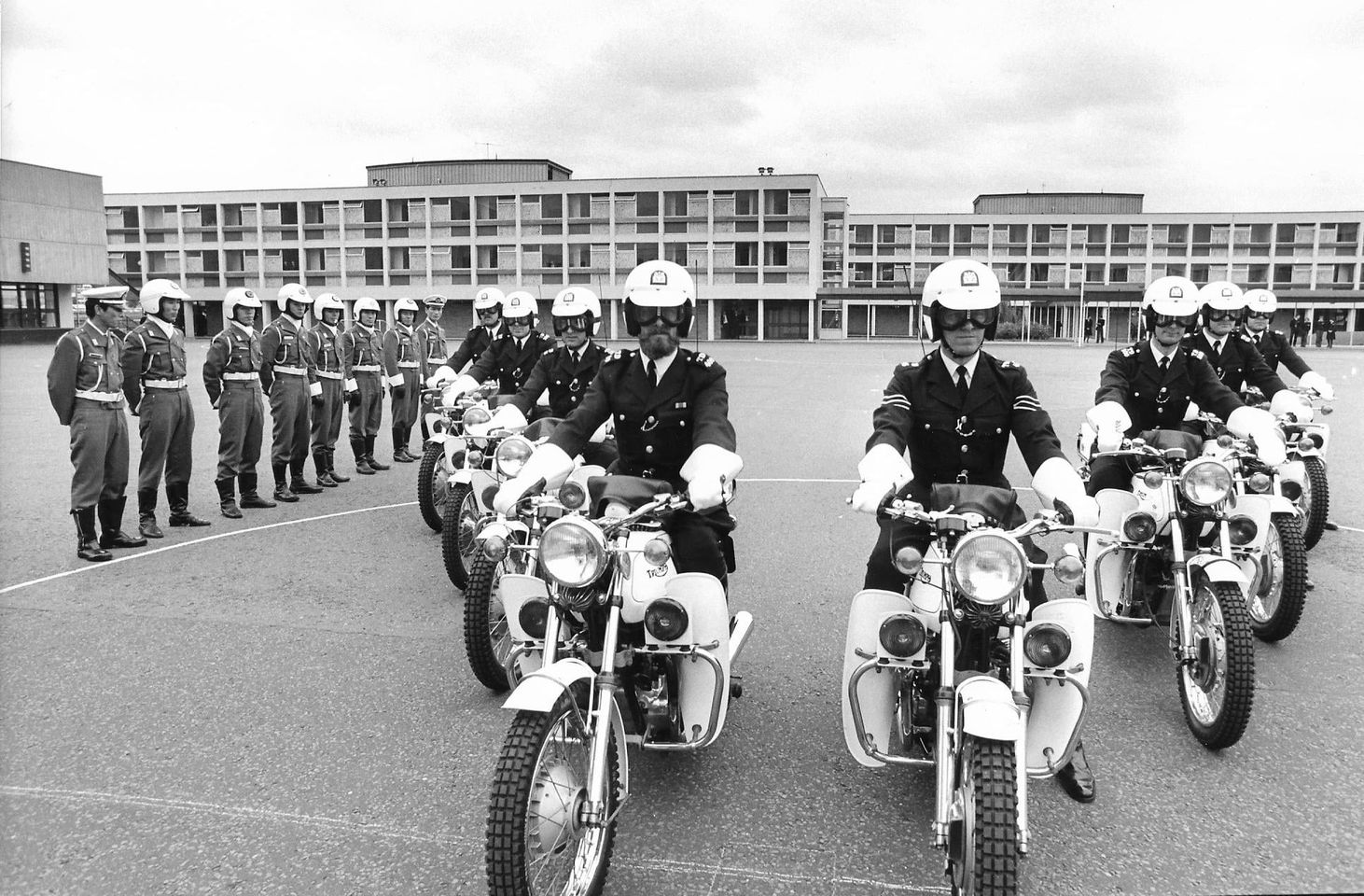 Japanese police at Hendon