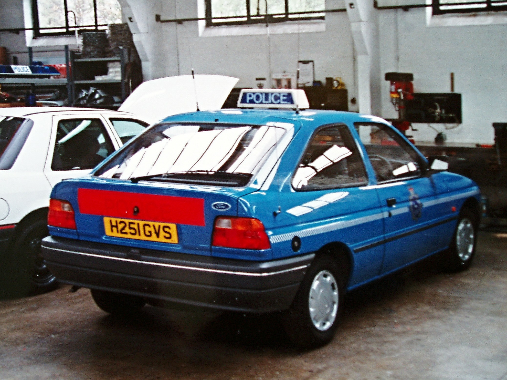 1990 Herts HQ Workshop Stanborough _Ford Escort GP Car H251GVS new
