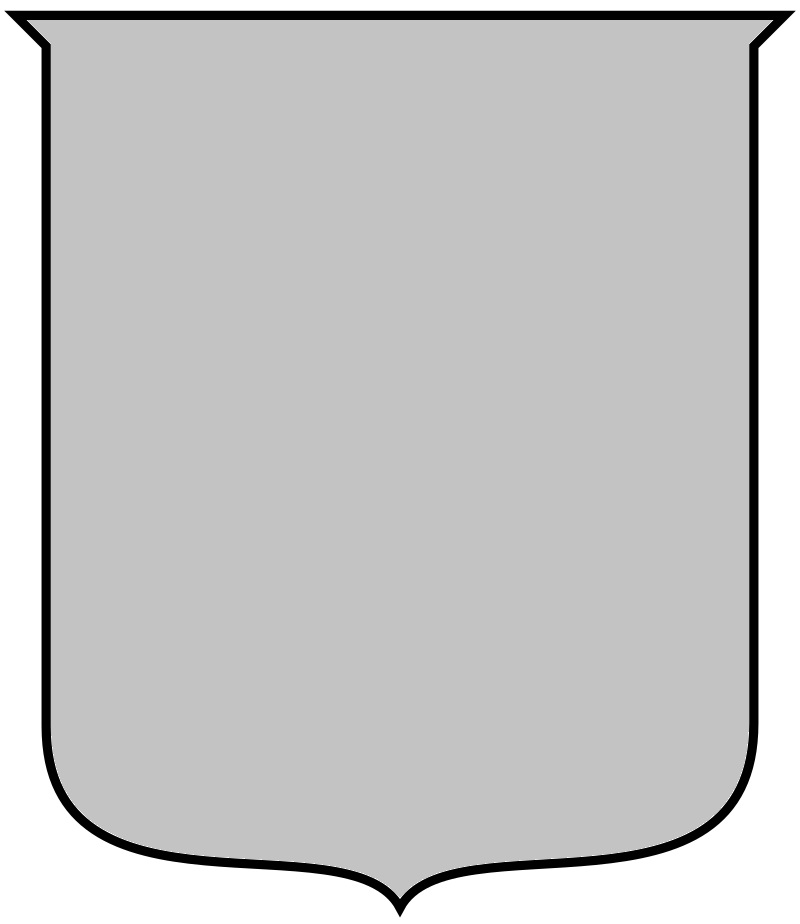 French Eared Top Escutcheon