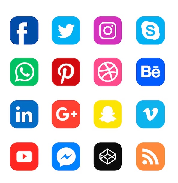 Social Media logos