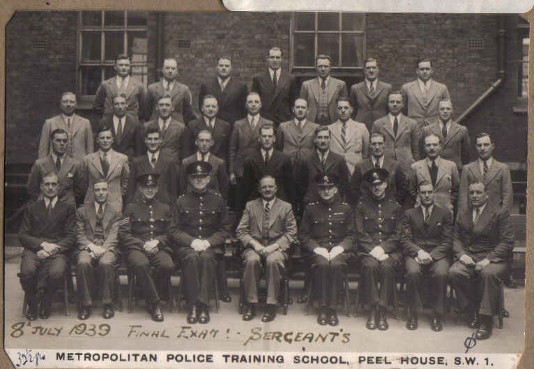 8th July 1939, Final Exam Sergeants
Includes Frederick Bagley
Submitted by Grandaughter Jane Bagley
