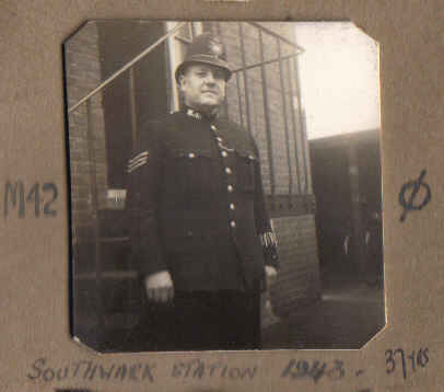 Frederick Bagley, Southwark Police Station, 1943
Submitted by Grandaughter Jane Bagley
