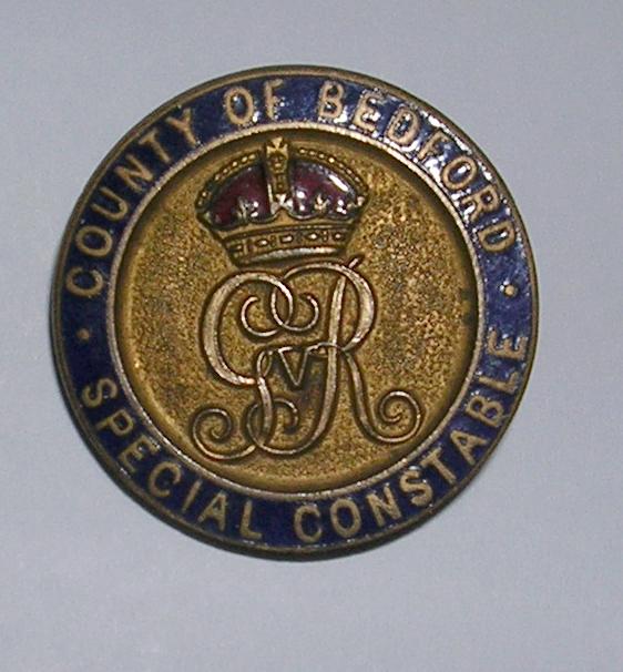 WW1 Special Constabulary Lapel Badge
Photograph submitted by Kenny Delman
