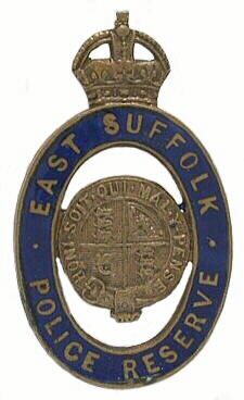 East Suffolk Police Reserve Lapel Badge
Keywords: East Suffolk Reserve Lapel Badge