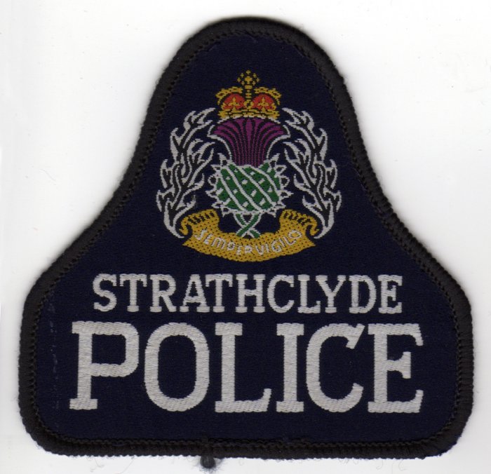 Strathclyde Police Patch
Keywords: Strathclyde Patch
