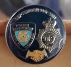 9-11 NYD - Metropolitan Police Friendship Pin
Submitted by Richard Gregory
