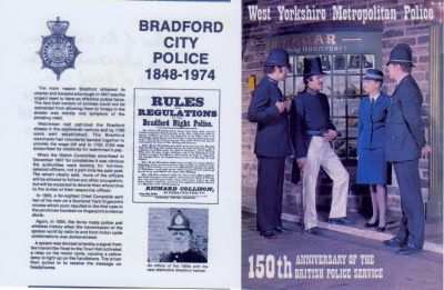 Front cover to West Yorkshire magazine 150th Anniversary
The editor and officer dressed as Peeler was Barry Shaw, 10000 recruit, Initial Training Course, Pannal Ash, May 1959 

Photograph submitted by Alan Pickles 

Keywords: Yorkshire book