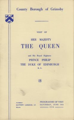 Queens Visit to Grimsby Saturday 28th June 1958
Queen Elizabeth II and Prince Philip, made a formal visit to Grimsby.

Photograph submitted by Len Rayner
Keywords: Queen Grimsby