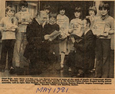 Schools Liason 1981
Keywords: Grimsby Schools