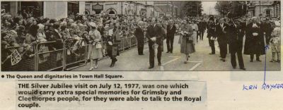 Queens Silver Jubilee Visit 12 July 1977
Keywords: Grimsby Queen