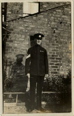 Sergeant later Inspector Percy Wilfred Rayner 
Circa 1923
Keywords: Grimsby