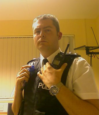 Special Constabulary Inspector Paul Keating
Photograph taken at Ampthill station
Keywords: Bedfordshire Keating