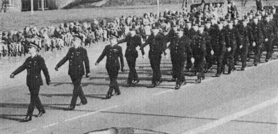 Annual Parade 1976; Bradford
In column of route to the Cathedral.... First ACC Mr. Colin Sampson leads the contingent of officers

Photograph submitted by: Alan Pickles
Keywords: Yorkshire Bradford Sampson