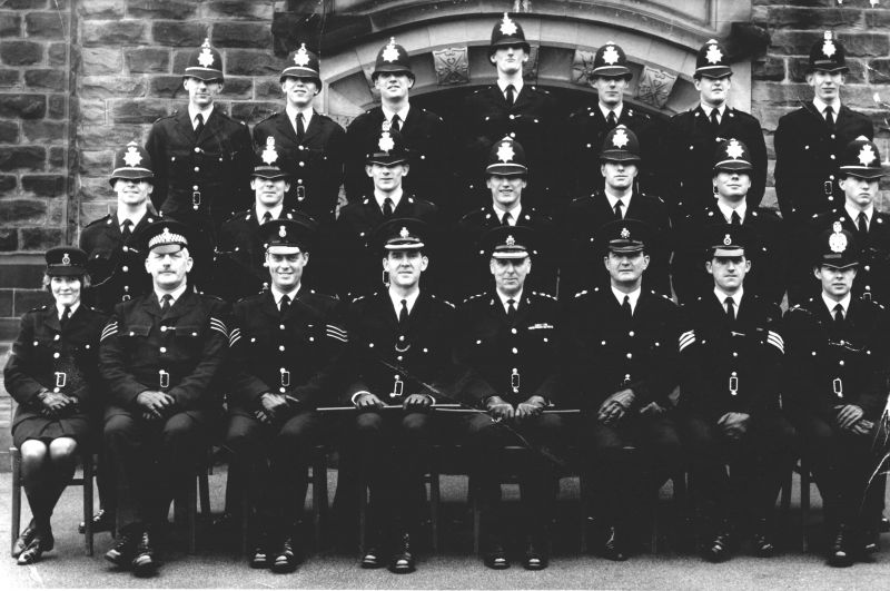Pannal Ash, Class photograph, December 1969 – March 1970
Submitted by Richard Sandall, who is middle row, second from the left.  Derbyshire Constabulary collar number: - 822
