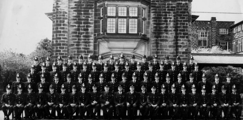 Course photograph, Pannal Ash, July 1967
Submitted by: PC 153 J.M. Agar, Leeds City Police, who is on the front row 3rd from left
Keywords: Leeds