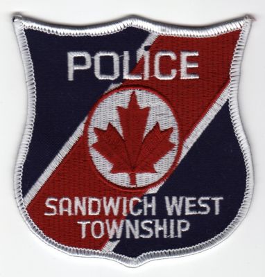Sandwich West Township police patch
Keywords: Sandwich West Township patch