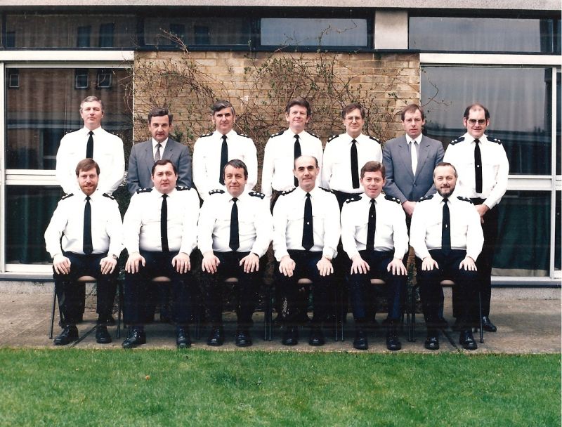 Inspectors Development Course, 1988
Held at Essex Police headquarters. Officers from other forces also also took part.
Submitted by: Rob Jerrard
