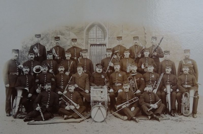 'V' Division, Metropolitan Police Band, May 1909
Submitted by: Rob Jerrard 
