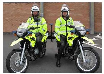 Wiltshire Off-Road Police Motor Cycles
Wiltshire Police have today, Monday 11th June 2007, introduced the use of two off-road motor cycles, funded by the Swindon Community Safety Partnership.  The motor cycles and equipment, worth £20,000, will be used to combat the increasing problem of anti-social use of motor cycles and other off-road vehicles such as mini motos.

Wiltshire Press release
Keywords: Wiltshire Off-Road Police Motor Cycles