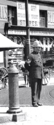 Peterborough City Sgt T Piercy 1900
Straw helmet
