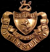 Middlesbrough Collar Dog - Kepi Badge
Keywords: Middlesbrough