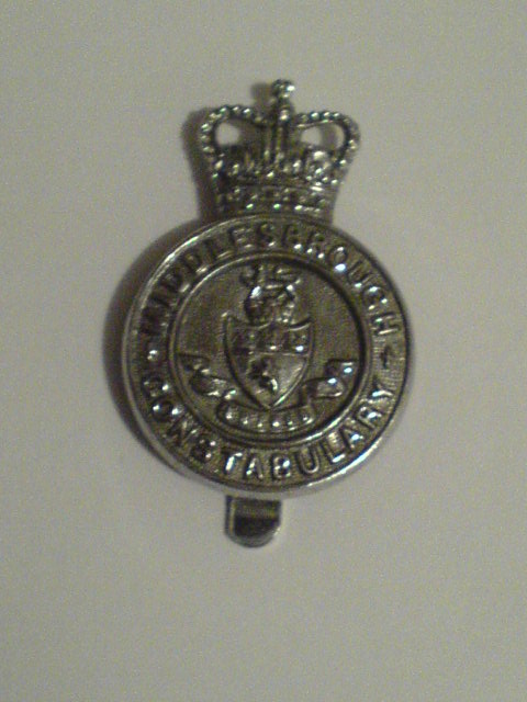 Middlesbrough Constabulary Cap Badge QC
Keywords: Middlesbrough Constabulary Cap Badge QC