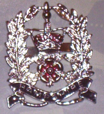 Hampshire Senior Officer Cap Badge
Keywords: Hampshire Senior Officer Cap Badge