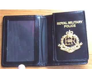 Royal Military Police Wallet
Keywords: RMP Military Wallet