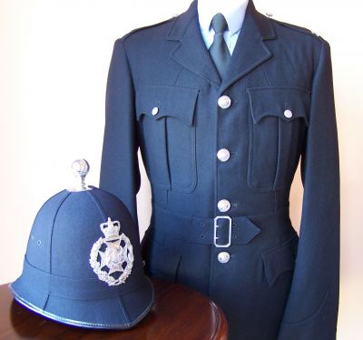 Salford Police uniform 1960's
Salford Police uniform 1960's, with helmet
Keywords: salford uniform helmet headwear