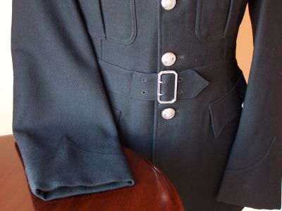Salford Police uniform 1960's
Salford Police uniform 1960's, detail showing the 'laid on' rifle cuff
Keywords: salford uniform