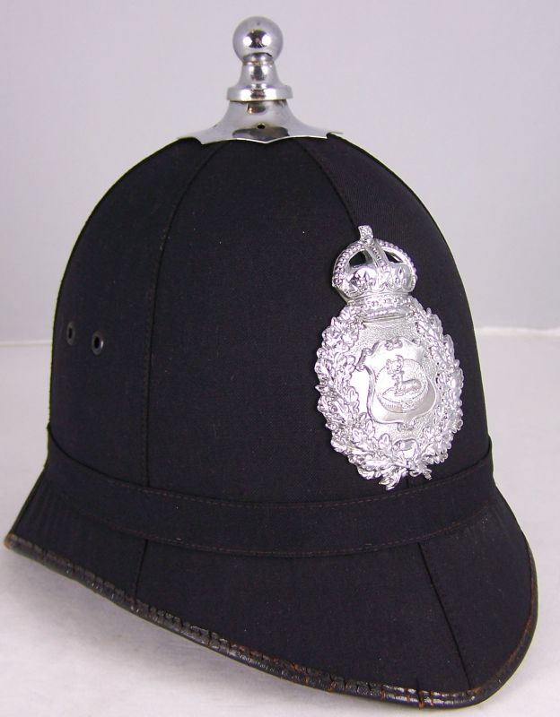 Derby Borough Helmet
Derby Borough helmet; early 1950's
Keywords: Derby helmet