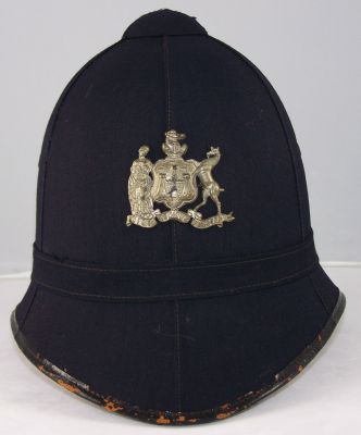 Edinburgh City Police Helmet
Edinburgh City Police helmet, 1880 - 1932 pattern
Keywords: Edinburgh, helmet