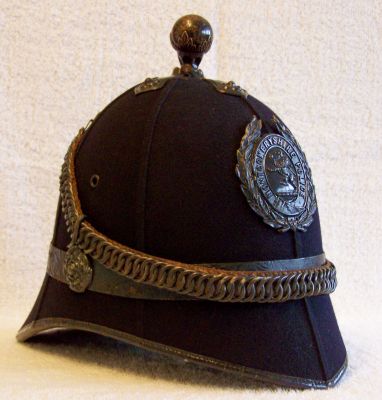 Montgomeryshire Police Chained Helmet, circa 1910
Montgomeryshire Police Chained Helmet, circa 1910
Keywords: montgomeryshire helmet chained headwear