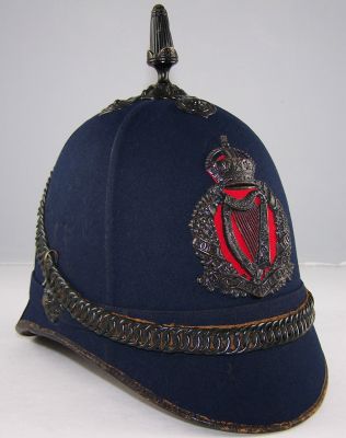 Royal Irish Constabulary Helmet, 1917
Royal Irish Constabulary helmet
Keywords: Irish helmet