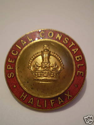 Halifax Special Constabulary WW1 Lapel Badge
Keywords: Halifax SC Lapel