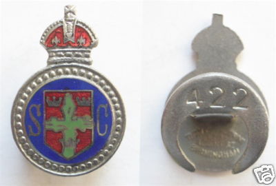 Special Constabulary Lapel Badge
