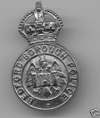 Bedford Borough Police Cap Badge
