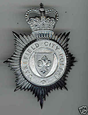 Wakefield City Police QC Helmet Plate
