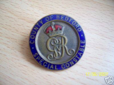 Lapel Badge Special Constabulary
Keywords: Lapel Badge Special Constabulary Bedfordshire