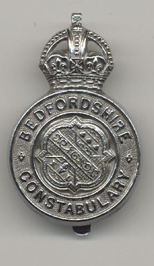 Bedfordshire Constabulary. Cap Badge. KC
Keywords: Bedfordshire CB