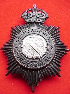 Helmet Plate KC
Keywords: Bedfordshire Constabulary Helmet Plate KC