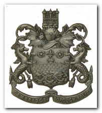 Cambridge Borough Helmet Plate
