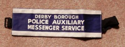 Armband Police Auxilliary Messenger Service PAMS
Keywords: Armband Police Auxilliary Messenger Service PAMS