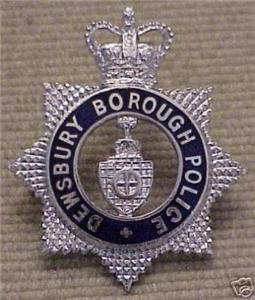 Dewsbury Borough Police. Cap Badge. Sen Officer. QC
Keywords: Dewsbury CB