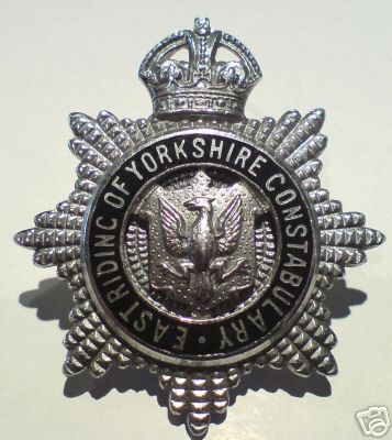 East Riding Constabulary Cap Badge
