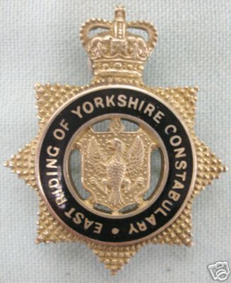 East Riding Constabulary Cap Badge

